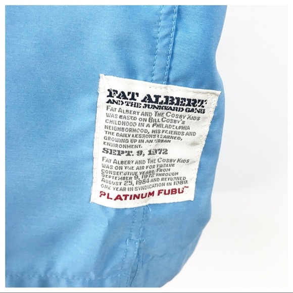 Vintage Platinum FUBU Fat Albert and the Junkyard Gang Button Down Shirt Size XL - Picture 7 of 12